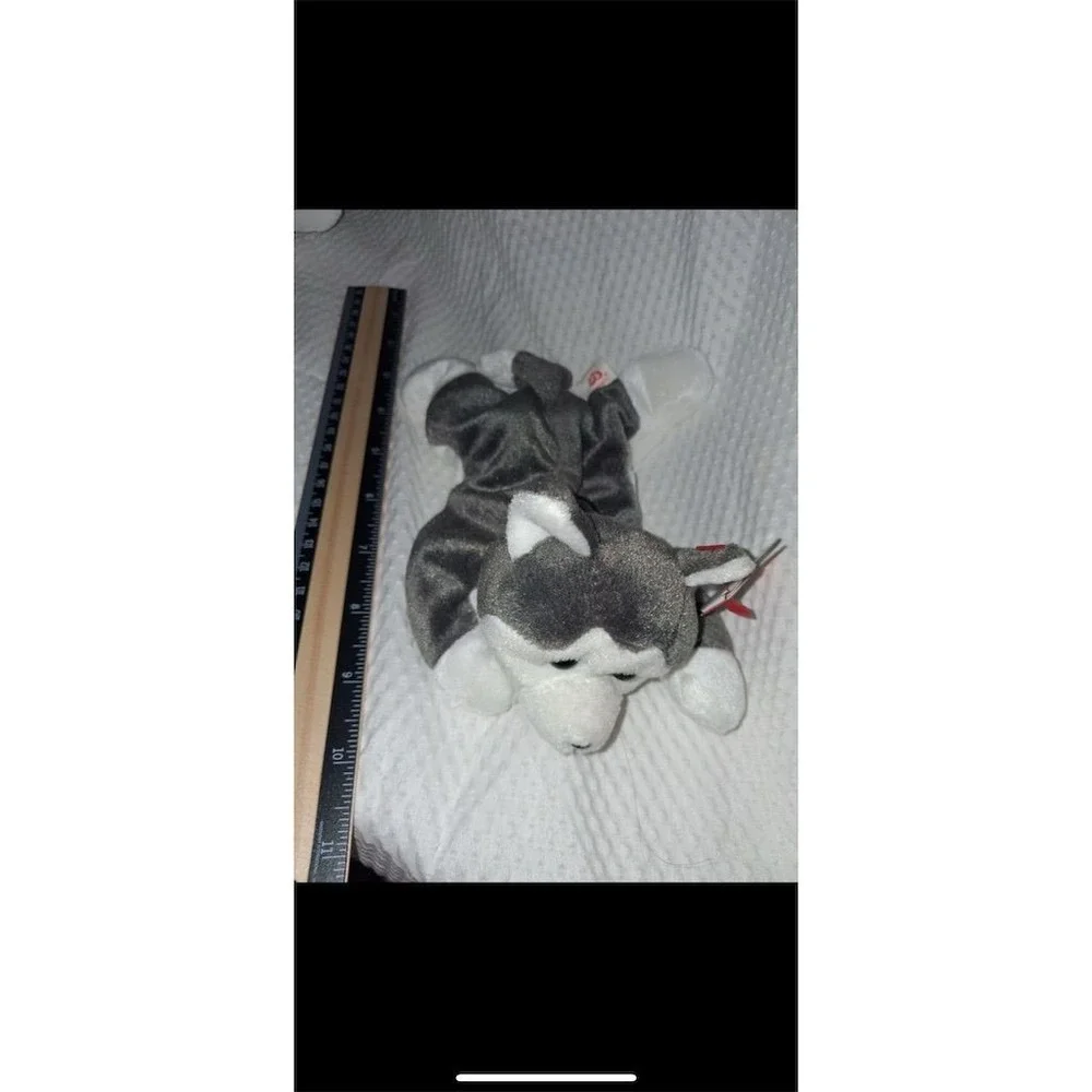 TY Beanie Baby‎ Nanook the Husky Dog 1996 Plush Toy